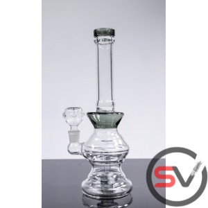 CORK GLASS WATER PIPE 10inch